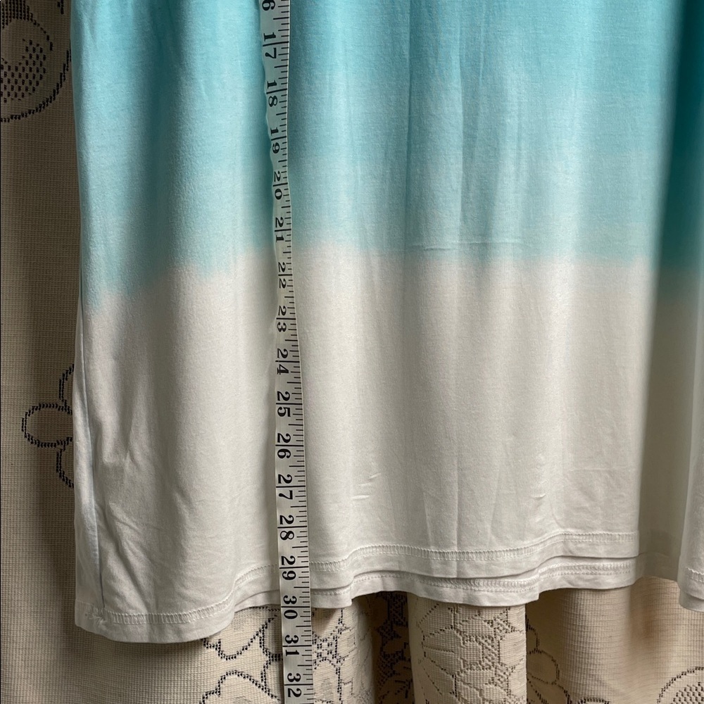 Two Pieces/Sew In Love Turquoise Top and New Directions Maxi Skirt - Picture 6 of 10